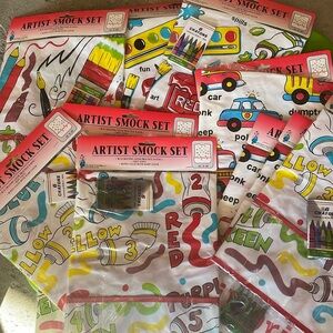 Artist Smock Set (12 total)